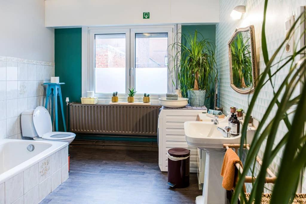 Vakantiewoning In Mol Centrum Met Eigen Bar "Casacuriosa" מראה חיצוני תמונה